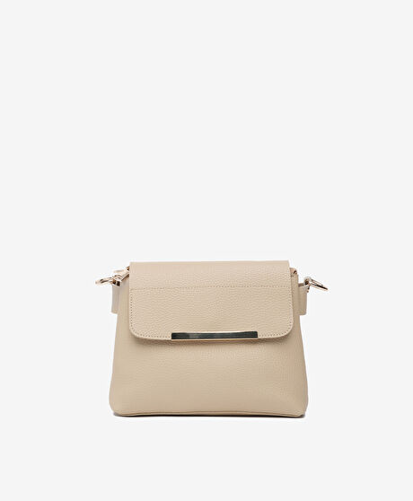 Kadın Koyu Bej Çapraz Çanta