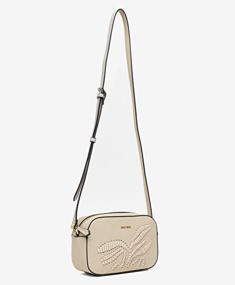 Kadın Açık Bej Çapraz Çanta