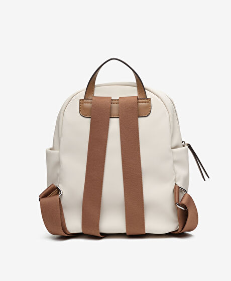 Kadın Ekru Sırt Çantası