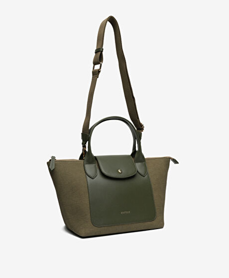 Kadın Haki Omuz Çantası