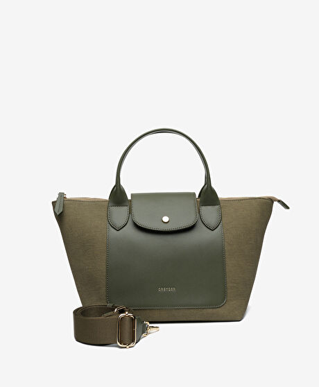 Kadın Haki Omuz Çantası