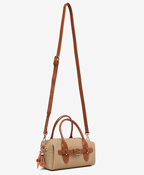 Kadın Deve Tüyü Çapraz Çanta