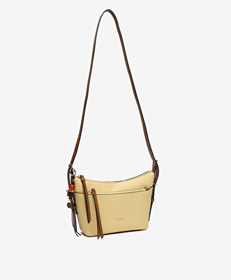 Kadın Sarı Çapraz Çanta