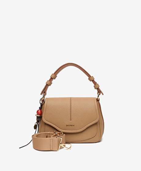 Kadın Koyu Bej Çapraz Çanta