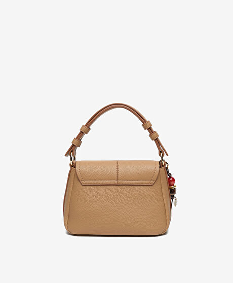 Kadın Koyu Bej Çapraz Çanta
