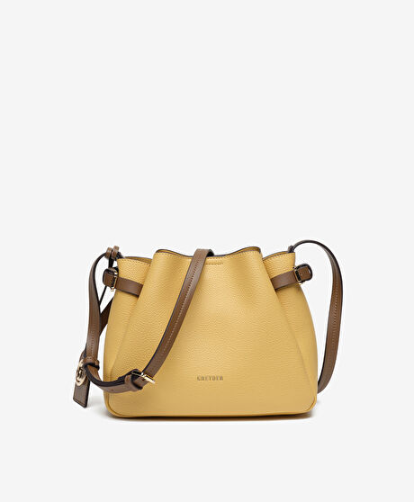 Kadın Sarı Çapraz Çanta