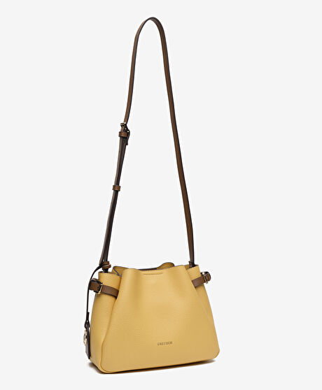 Kadın Sarı Çapraz Çanta