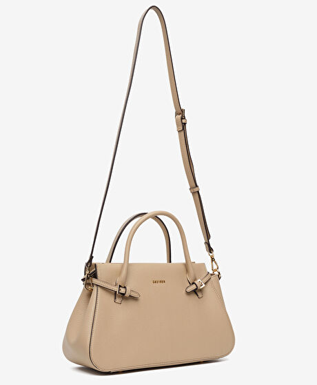 Kadın Bej Çapraz Çanta