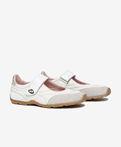 Kadın Beyaz Altın Hakiki Deri Comfort Ayakkabı