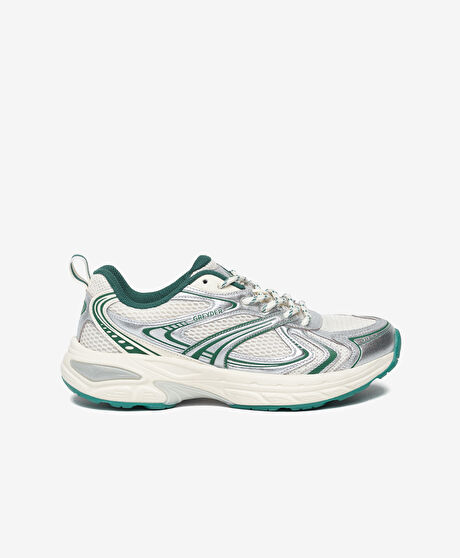 Kadın Kirli Beyaz Yeşil Spor Ayakkabı