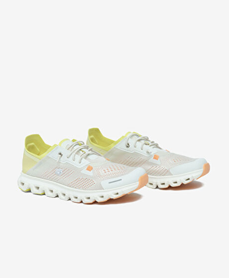 Kadın Ekru Neon Spor Ayakkabı