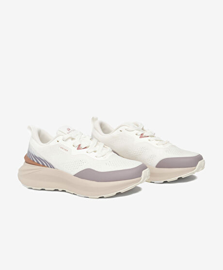 Kadın Beyaz Lila Spor Ayakkabı