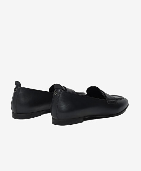 Kadın Siyah Hakiki Deri Casual Ayakkabı