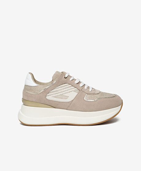 Kadın Vizon Hakiki Deri Günlük Spor Ayakkabı