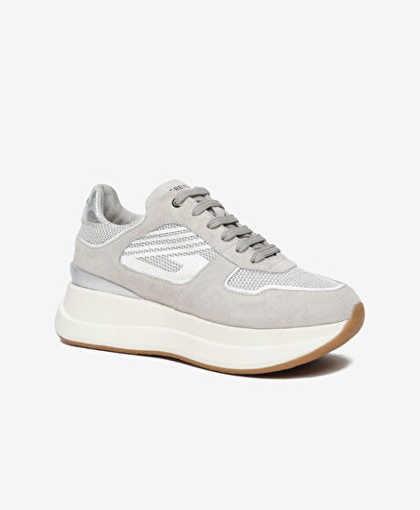 Kadın Beyaz Hakiki Deri Günlük Spor Ayakkabı