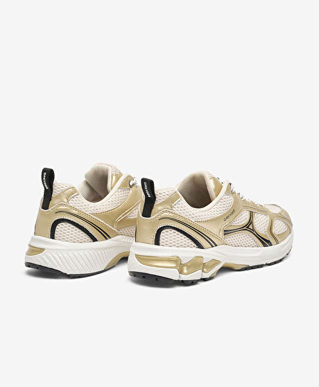 Kadın Altın Günlük Spor Ayakkabı