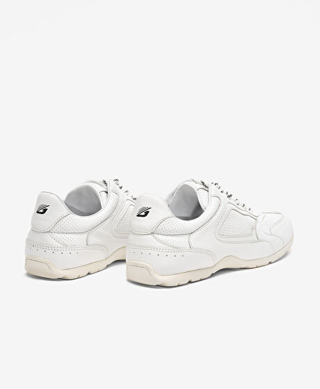 Kadın Beyaz Hakiki Deri Spor Ayakkabı