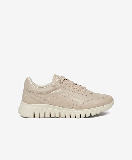 Kadın Vizon Hakiki Deri Casual Ayakkabı