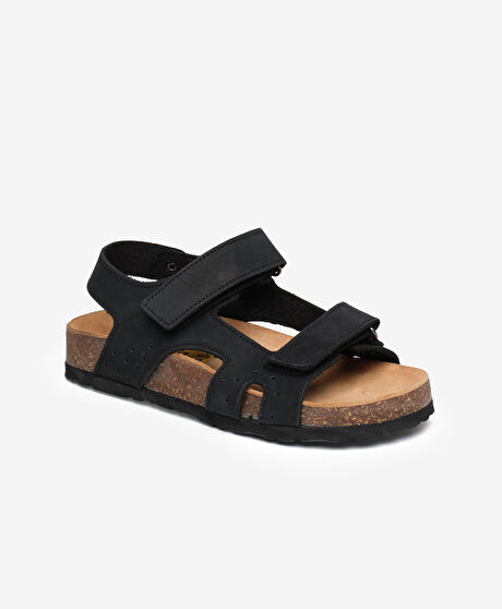 Erkek Çocuk Siyah Sandalet