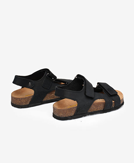 Erkek Çocuk Siyah Sandalet