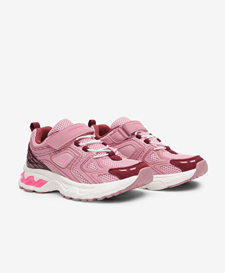 Kız Çocuk Pembe Bordo Spor Ayakkabı