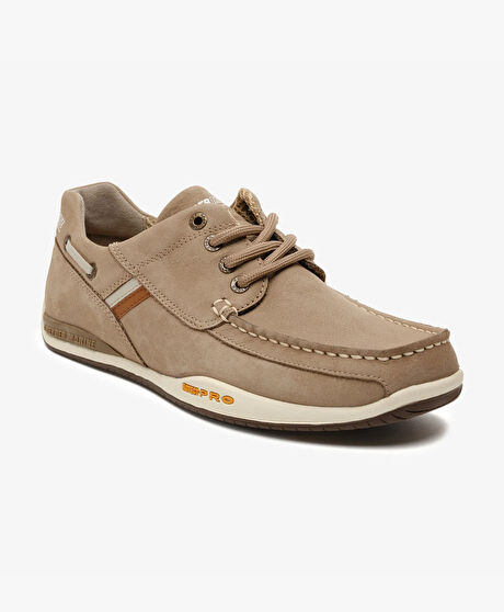 Erkek Koyu Vizon Hakiki Deri Marine Ayakkabı