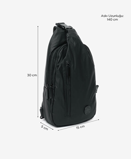 Erkek Siyah Çapraz Çanta
