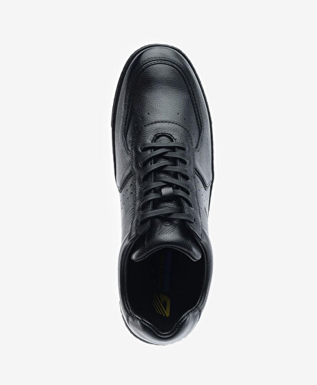 Erkek Siyah Hakiki Deri Comfort Ayakkabı