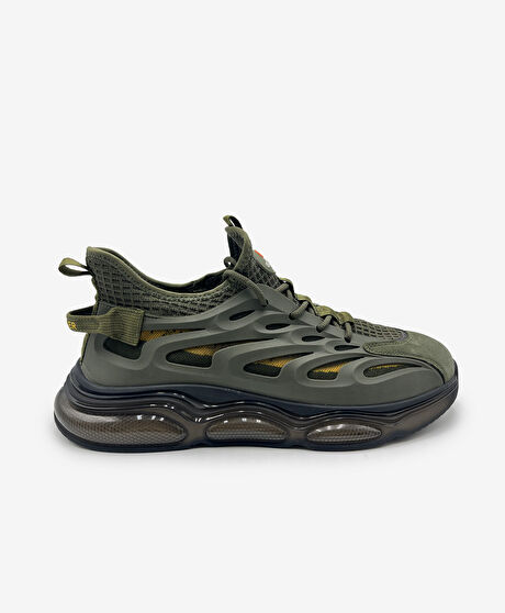 Erkek Haki Sarı Günlük Spor Ayakkabı