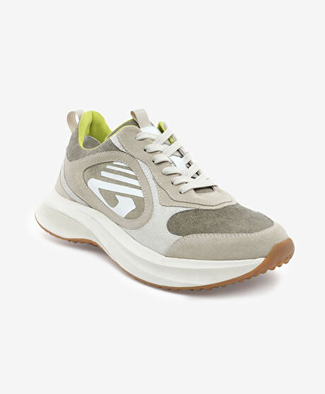 Erkek Kum Hakiki Deri Günlük Spor Ayakkabı