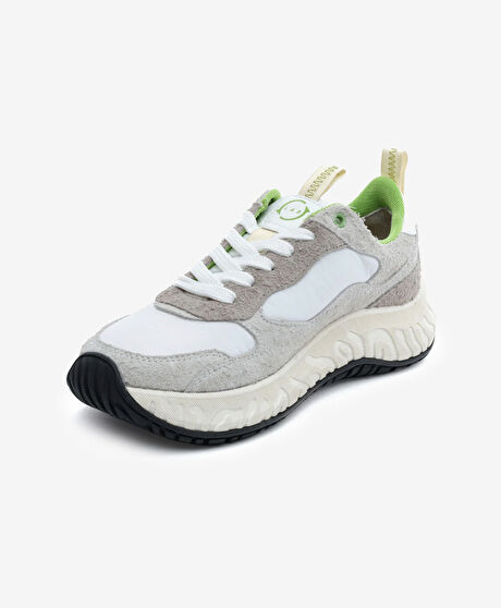 Kadın Açık Gri Hakiki Deri Spor Ayakkabı