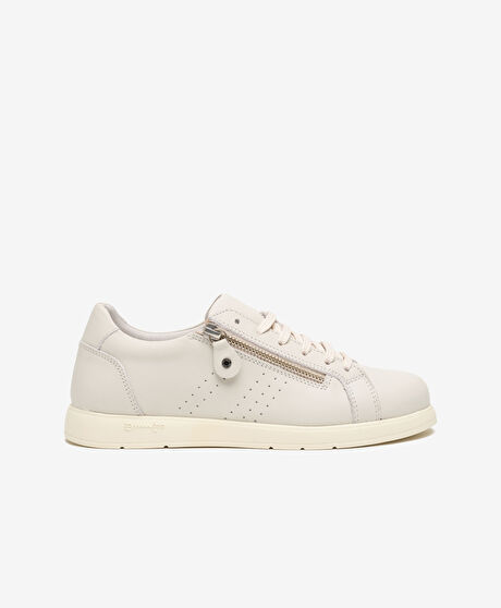 Kadın Kirli Beyaz Sneaker Ayakkabı