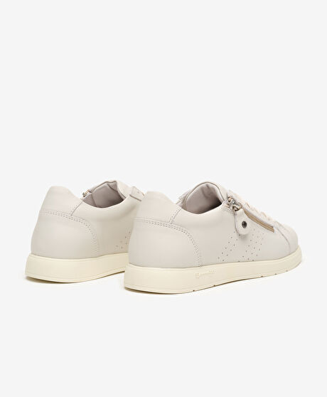Kadın Kirli Beyaz Sneaker Ayakkabı