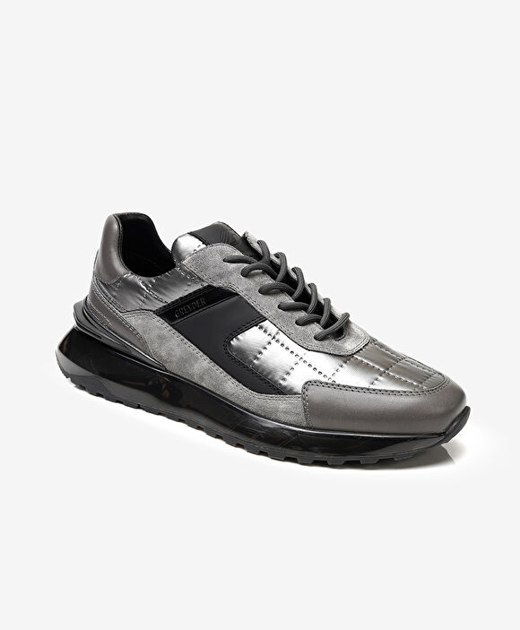 Erkek Füme Hakiki Deri Spor Ayakkabı