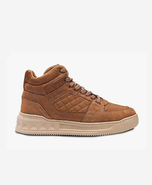 Erkek Deve Tüyü Hakiki Deri Sneaker Bot