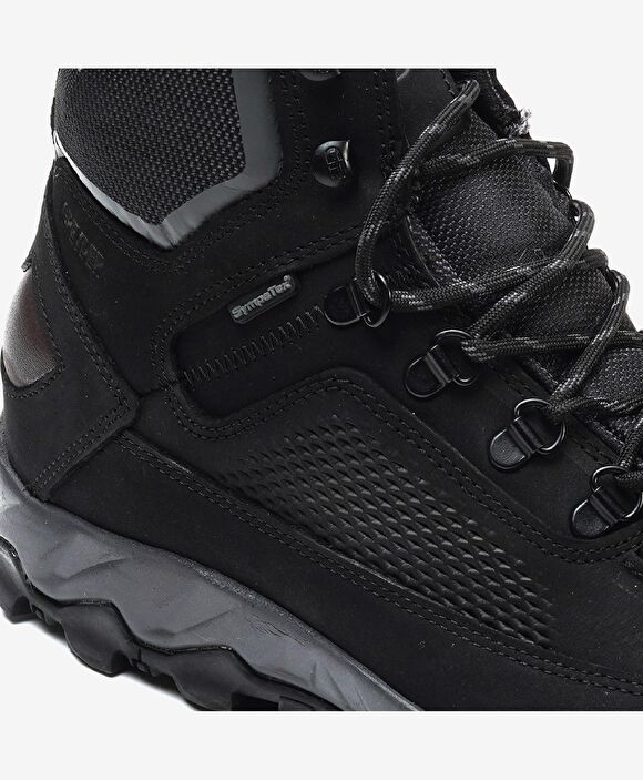 Erkek Siyah Hakiki Deri Su Geçirmez Outdoor Bot