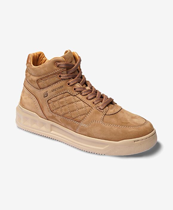 Erkek Deve Tüyü Hakiki Deri Sneaker Bot