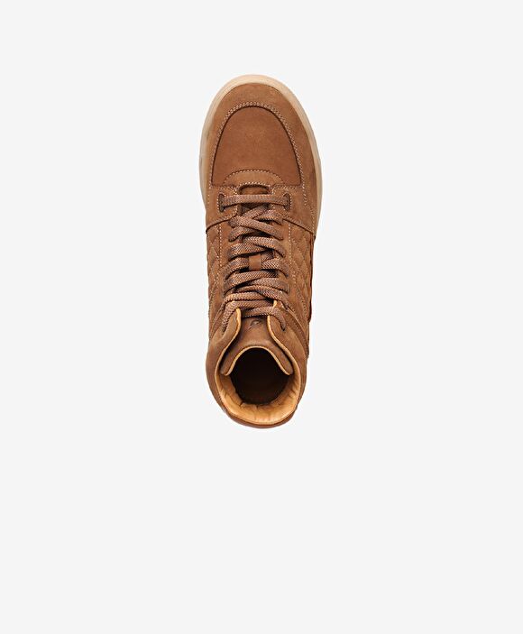 Erkek Deve Tüyü Hakiki Deri Sneaker Bot