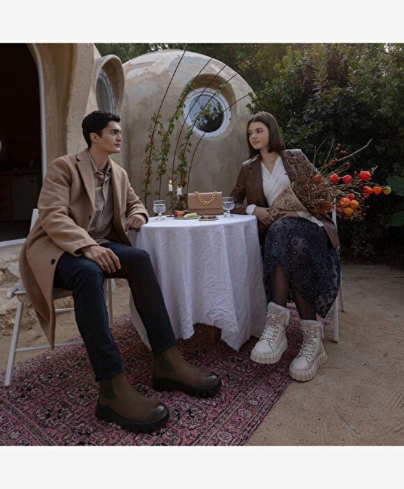 Erkek Duman Hakiki Deri Chelsea Bot