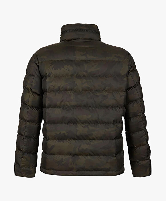 Erkek Haki Siyah Kaz Tüyü Su İtici Mont 3K1TM83502