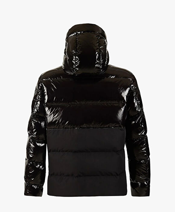 Erkek Siyah Kaz Tüyü Su İtici Mont 3K1TM83507