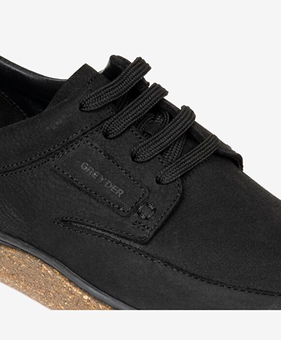 Erkek Siyah Hakiki Deri Comfort Ayakkabı 3K1UA62614