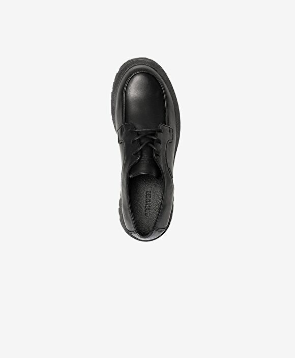 Kadın Siyah Hakiki Deri Oxford Ayakkabı