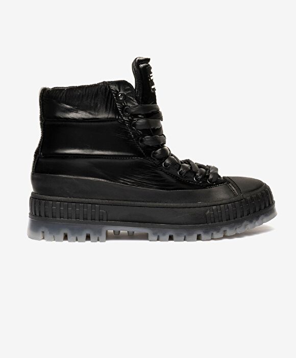 Kadın Siyah Hakiki Deri Sneaker Bot