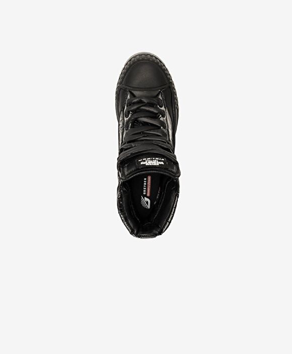 Kadın Siyah Hakiki Deri Sneaker Bot