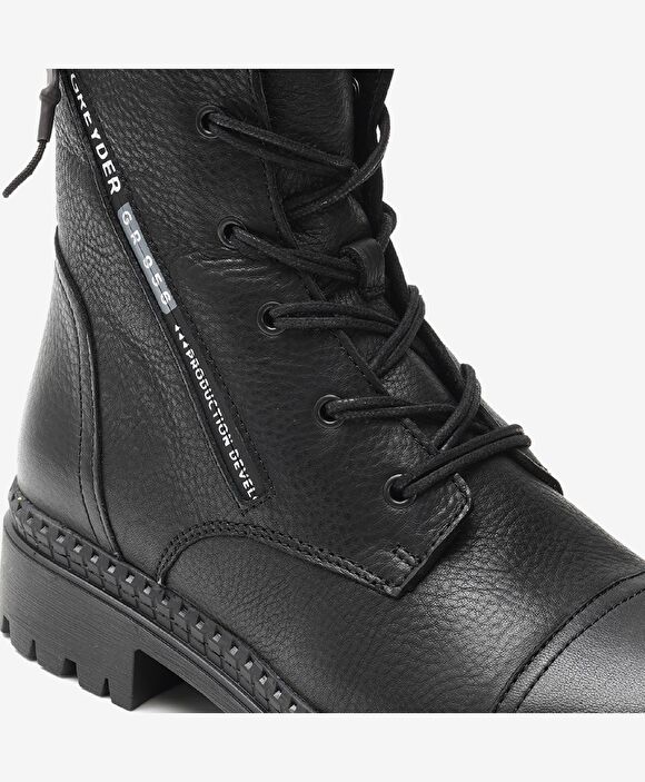 Kadın Siyah Hakiki Deri Casual Bot