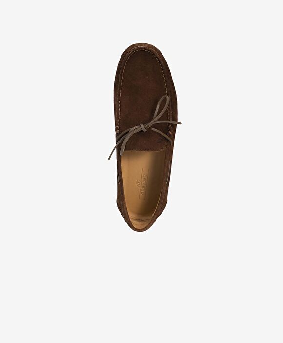 Erkek Tütün Hakiki Deri Loafer Ayakkabı