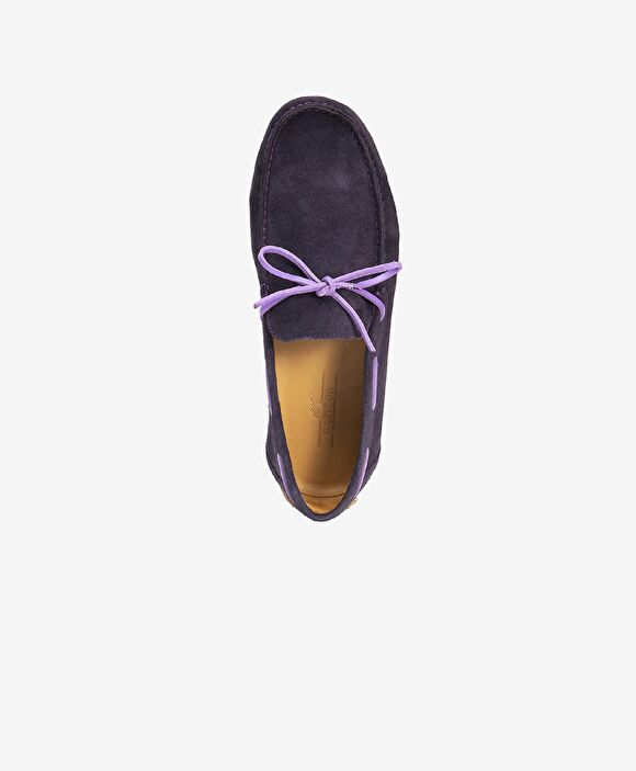 Erkek Mürdüm Hakiki Deri Loafer Ayakkabı