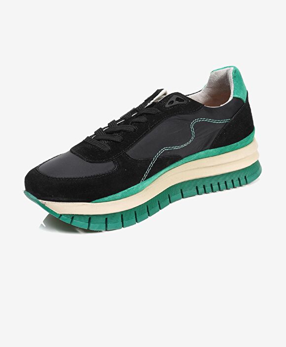 GreyderLab Erkek Siyah Sneaker Ayakkabı
