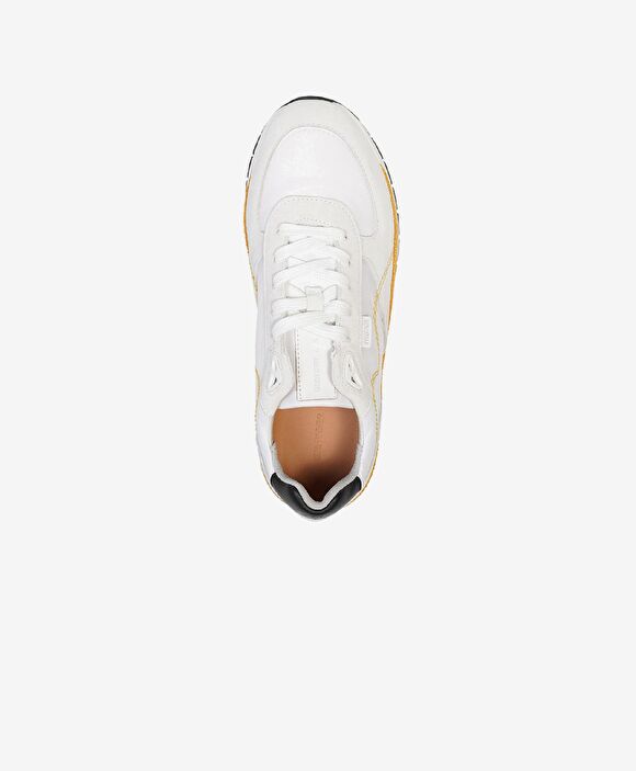 GreyderLab Erkek Beyaz Sarı Sneaker Ayakkabı